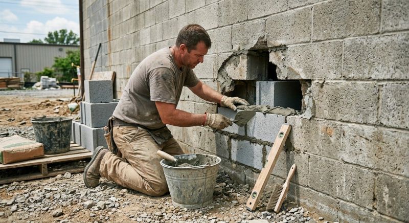 Block Wall Repair in Ellenton, FL