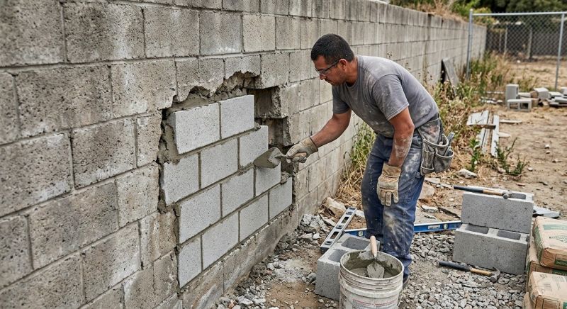 Block Wall Repair in Sarasota, FL