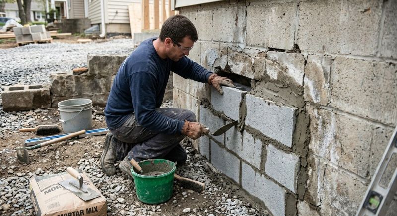 Block Wall Repair in Venice, FL