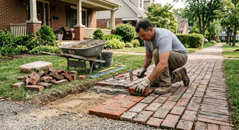 Brick Flatwork Repair in Myakka City, FL