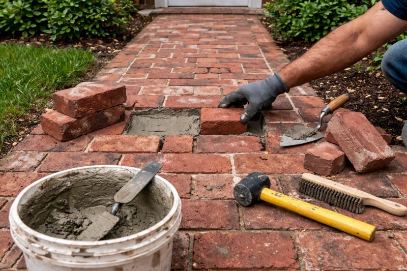 Brick Hardscape Repair in Sarasota County, FL