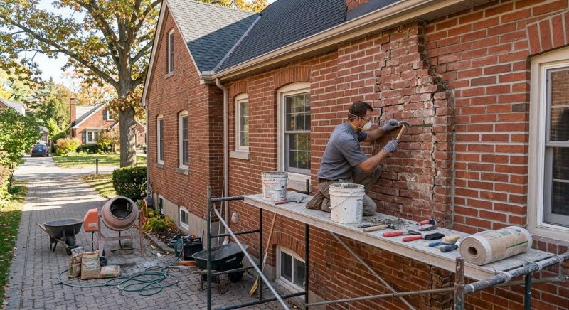 Brick Masonry Restoration in Sarasota County, FL