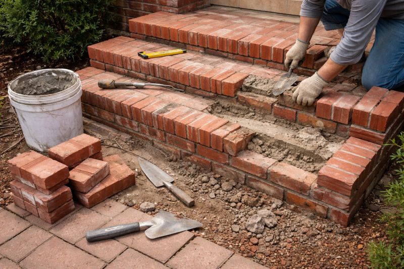 Brick Stairs Repair in Bradenton, FL