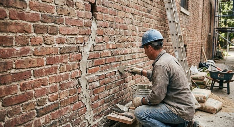 Brick Wall Repair in Venice, FL