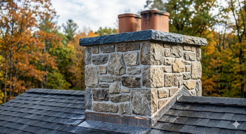 Stone Chimney Installation in Englewood, FL