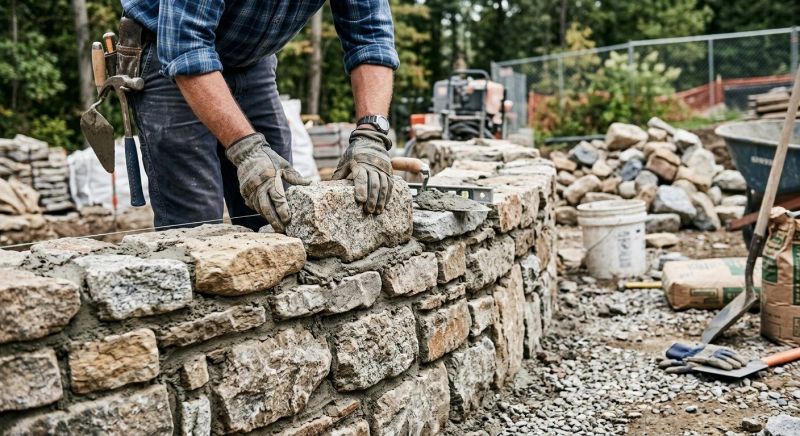 Stone Masonry Installation in Sarasota County, FL
