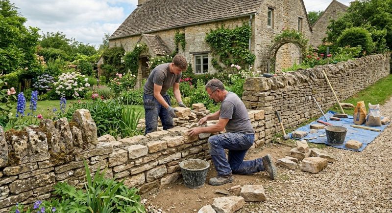 Stone Wall Repair in North Port, FL